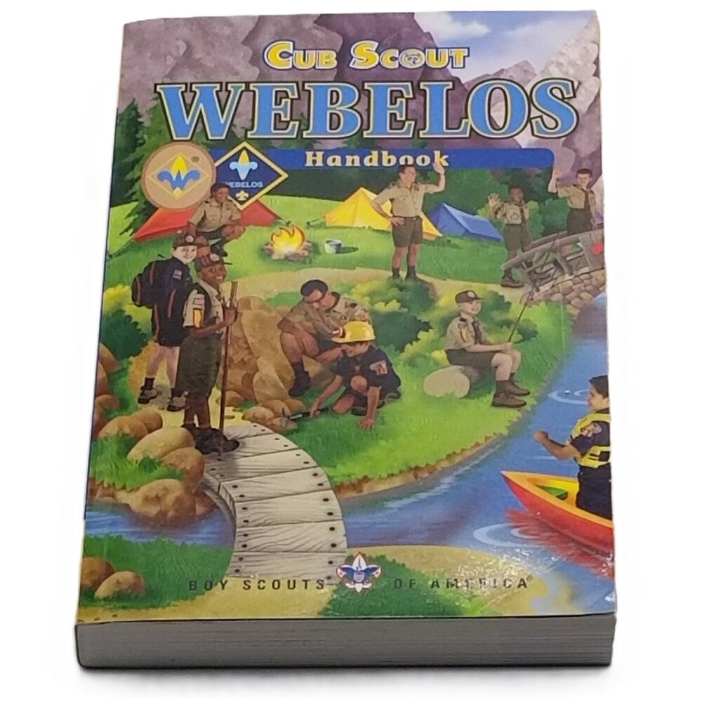 Cub Scout Webelos Handbook 2005 BSA Activity Badge Guide Arrow of Light Scouts